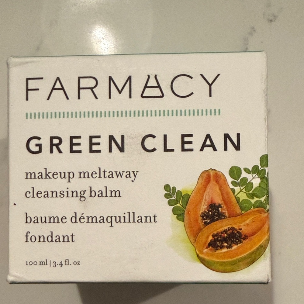 Farmacy Green Clean Makeup Meltaway Cleansing Balm 3.4 fl.oz New Unopened